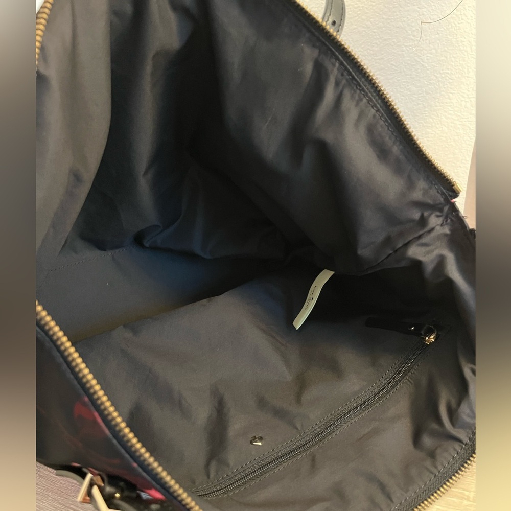 Kate Spade Black and Pink Floral Tote - Picture 13 of 15